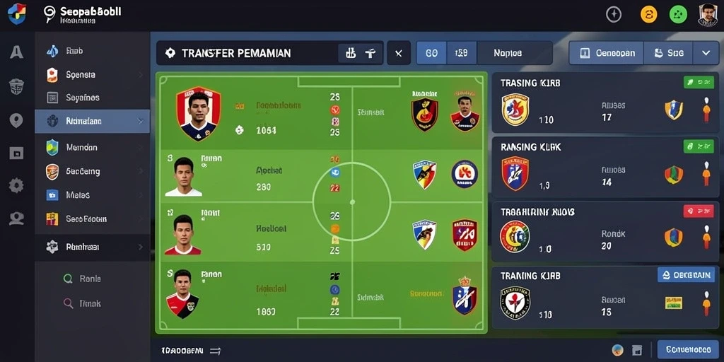 Tampilan antarmuka yang menarik dan modern.