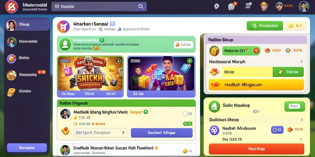 Tampilan menarik dari permainan slot klasik.