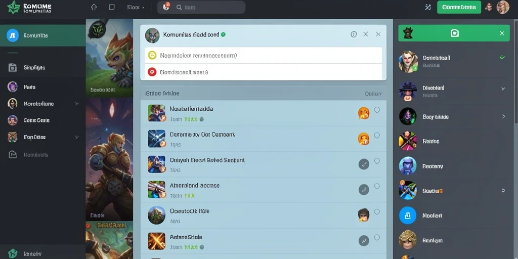 Screenshot menampilkan karakter utama dalam aksi melawan monster.