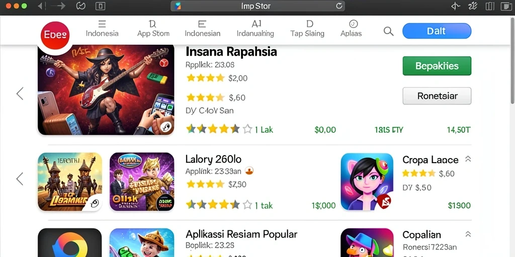 Tampilan antarmuka yang menarik dan intuitif.