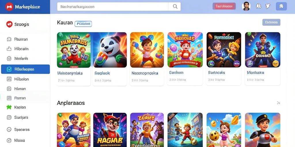 Screenshot menampilkan grafik yang menakjubkan dan dunia yang luas.