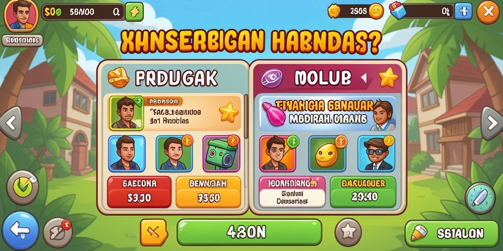 Tampilan antarmuka yang menarik dan user-friendly.