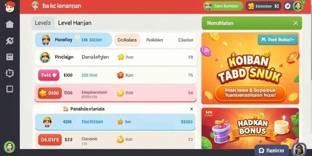 Antarmuka pengguna yang sederhana dan menarik.