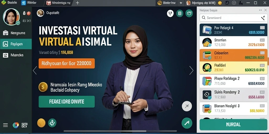 Tampilan antarmuka yang user-friendly dan mudah digunakan.