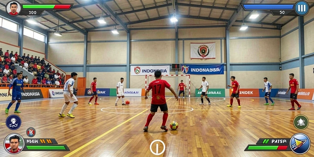 Tampilan grafis yang menawan dan cerah.