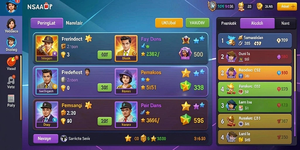 Tampilan antarmuka pengguna yang intuitif.