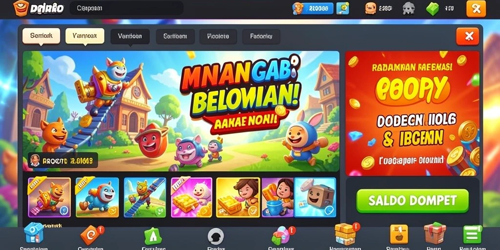 Tampilan antarmuka yang ramah pengguna.