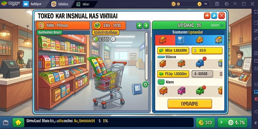 Tampilan menu utama aplikasi SAMBALTOTO yang user-friendly.