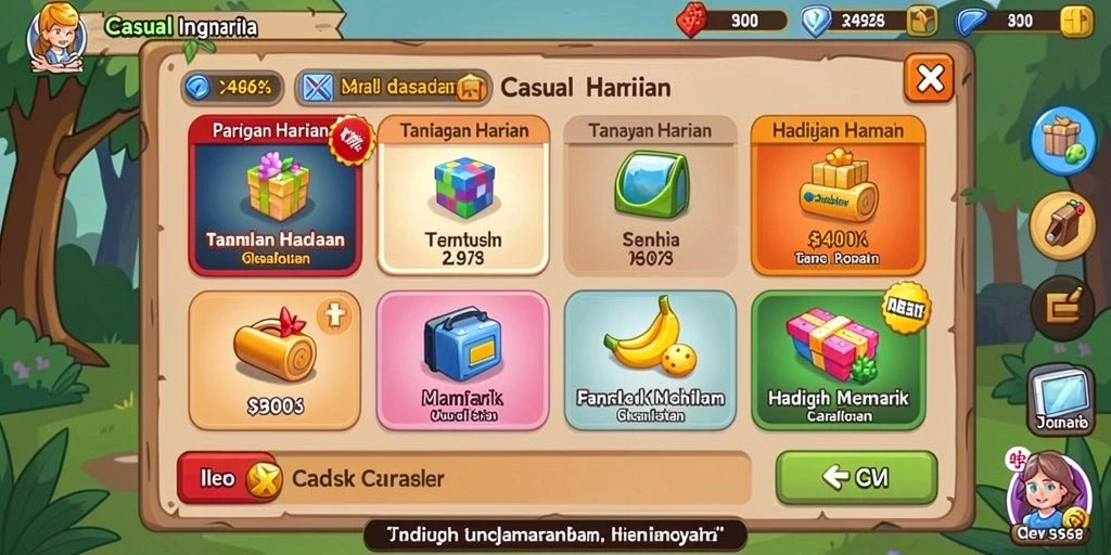 Tampilan antarmuka yang menarik dan mudah digunakan.