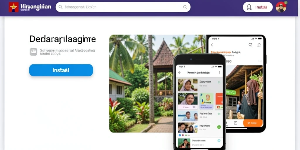 Tampilan antarmuka game yang modern dan responsif.